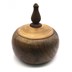 شکلات خوری و آجیل خوری چوبی درب دار قطر 17 سانتی‌متر, تصویر 1