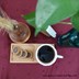 تصویر زیر لیوانی چوبی سرو قهوه و چای مدل RR209