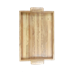 سینی چوبی دسته دار چند رنگ 37 در 23 سانتی‌متر, تصویر 1