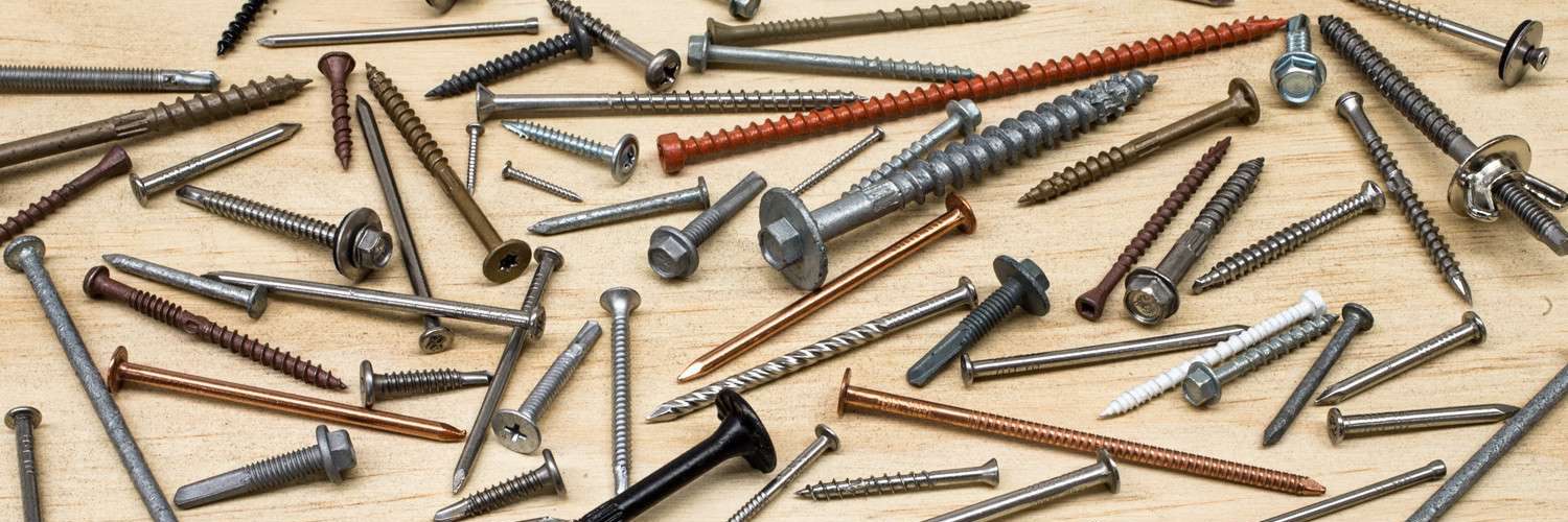 مقایسه پیچ و میخ تفاوت پیچ و میخ