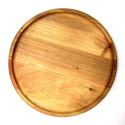 سینی چوبی دایره ای قطر 25 سانتی‌متر