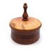 شکلات خوری چوبی درب دار قطر 16 سانتی‌متر, تصویر 1