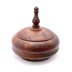 شکلات خوری و آجیل خوری چوبی درب دار قطر 17 سانتی‌متر, تصویر 1