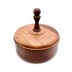 شکلات خوری و آجیل خوری چوبی درب دار قطر 18 سانتی‌متر, تصویر 1