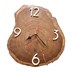 ساعت دیواری چوب اقاقیا قطر 32 سانتی‌متر, تصویر 1