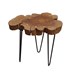 میز عسلی چوبی سبک روستیک 40 در 28 سانتی‌متر, تصویر 1