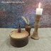 تصویر شکلات خوری چوبی درب دار قطر 16 سانتی‌متر