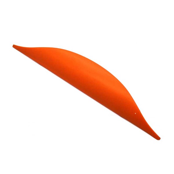 دستگیره کابینت دو پیچ نارنجی طرح موج طول 17 سانتی‌متر