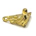 تصویر پایه آنتیک فلزی طرح عقاب طلایی ارتفاع 2 سانتی‌متر بسته 4 عددی