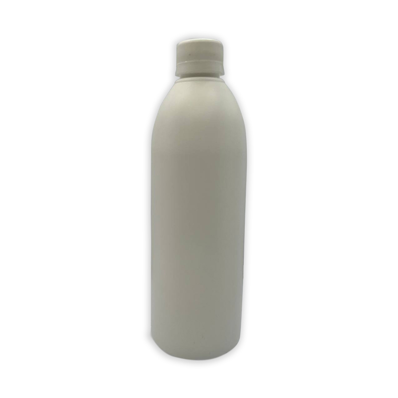تصویر بطری پلاستیکی 500 سی سی سفید درب ساده