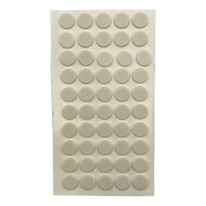 تصویر ضربه گیر فومی دایره ای درب کابینت سفید سزا ورق 50 عددی