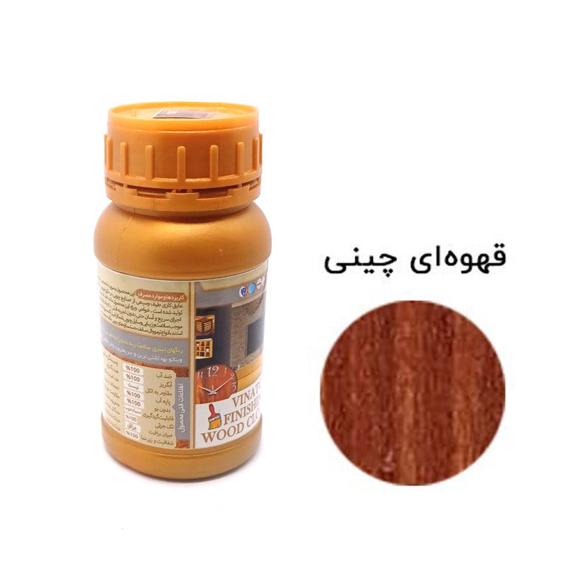 رنگ چوب فینیشینگ قهوه ای چینی مخصوص دکوراسیون ویناتو