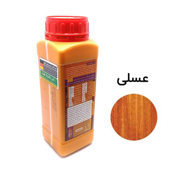 رنگ چوب فینیشینگ عسلی مخصوص مبلمان شهری ویناتو حجم 1 لیتر کد 385