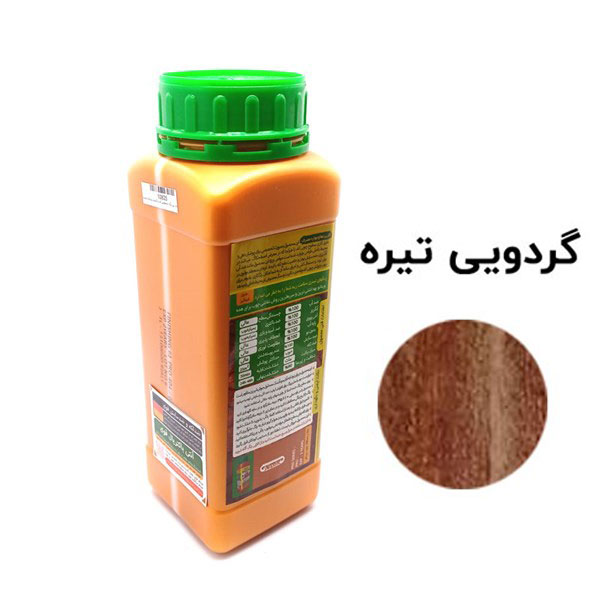 رنگ چوب فینیشینگ گردویی تیره مخصوص کف و کابینت ویناتو حجم 1 لیتر کد 399
