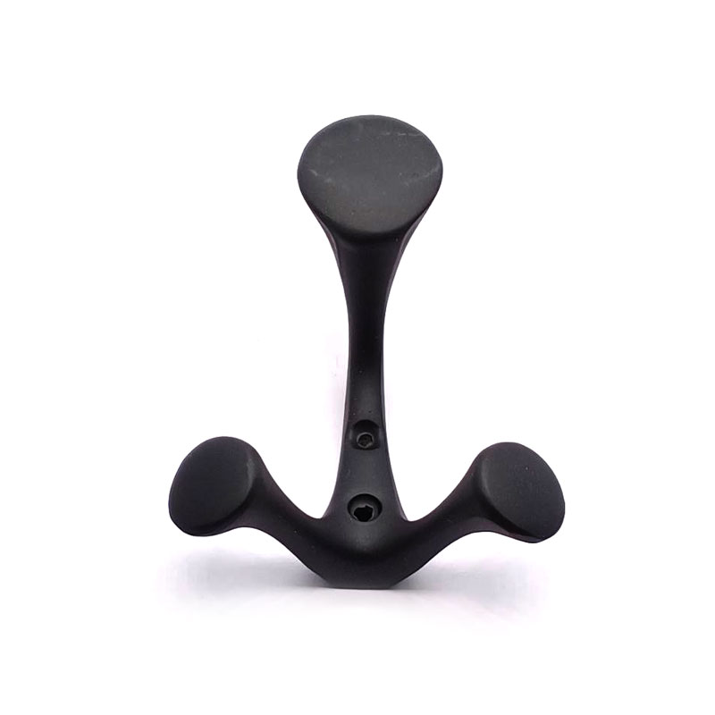 قلاب لباس آلومینیومی مشکی مدل G209