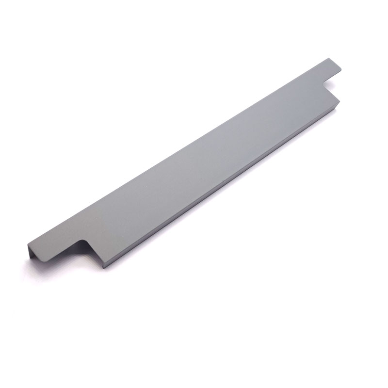 دستگیره فلزی طوسی مدل L5 طول 30 سانتی‌متر 