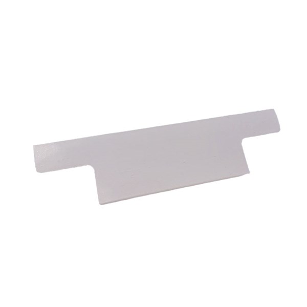 دستگیره فلزی سفید مدل L5 طول 30 سانتی‌متر 