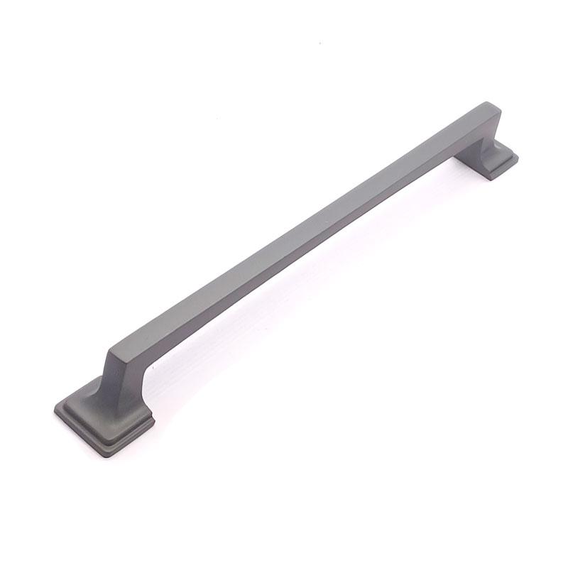 دستگیره کابینت آلومینیومی مدل G430 طوسی طول 19 سانتی‌متر