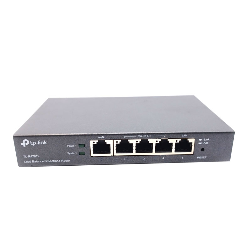 روتر و متعادل کننده پهنای باند تی پی-لینک مدل TL-R470T Plus (کارکرده)