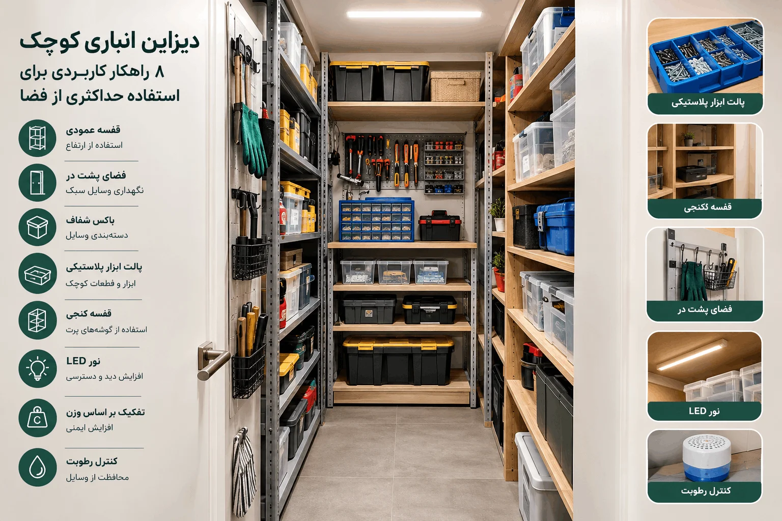 دیزاین انباری کوچک